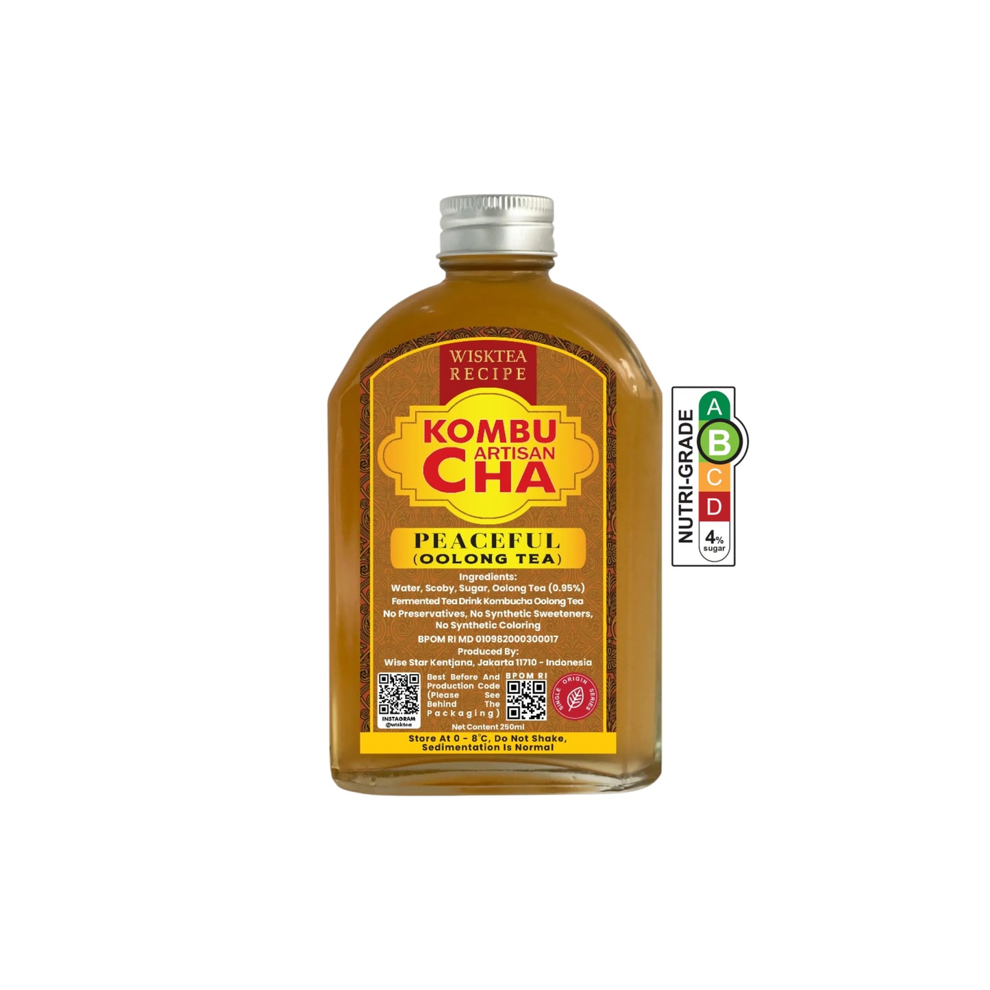 Peaceful Oolong Tea Kombucha
