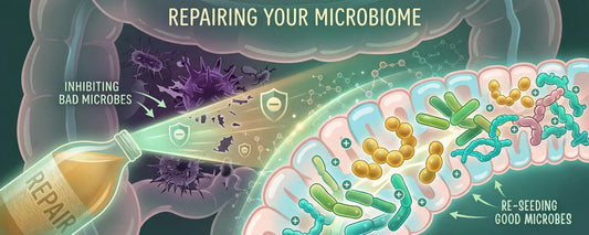 How the Living Cultures in Kombucha Repair Your Microbiome