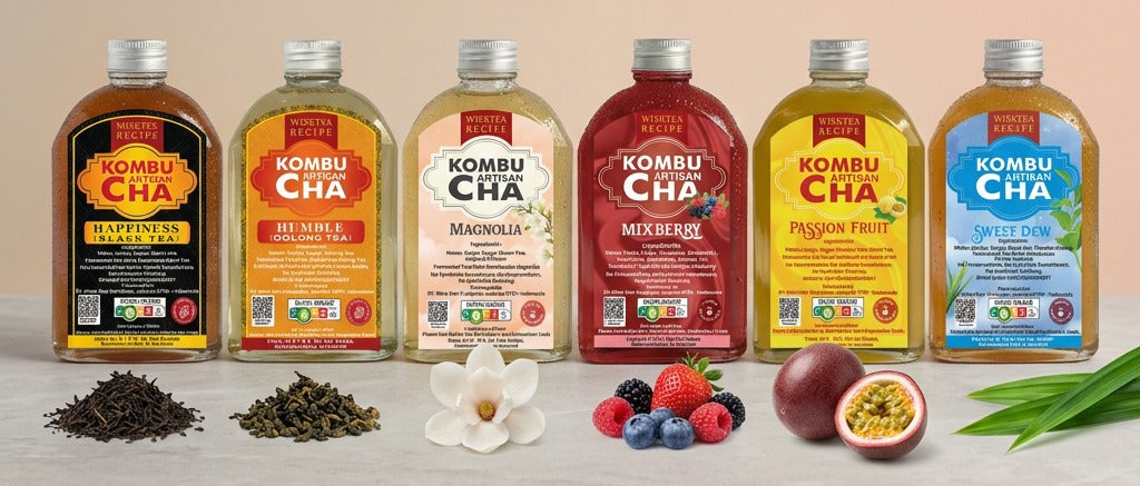 Best WiskTea Recipe Kombucha Flavours for First-Time Drinkers in Singapore