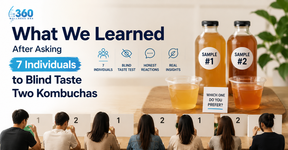 What We Learned After Asking 7 Kombucha Drinkers to Blind Taste Two Kombuchas