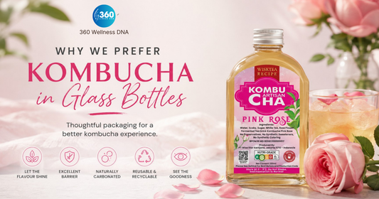 Why We Prefer Kombucha in Glass Bottles