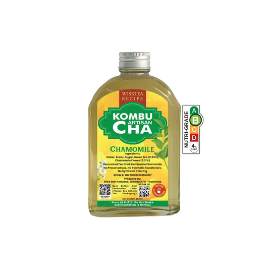 Chamomile Kombucha – Soothing Probiotic Drink | WiskTea Recipe