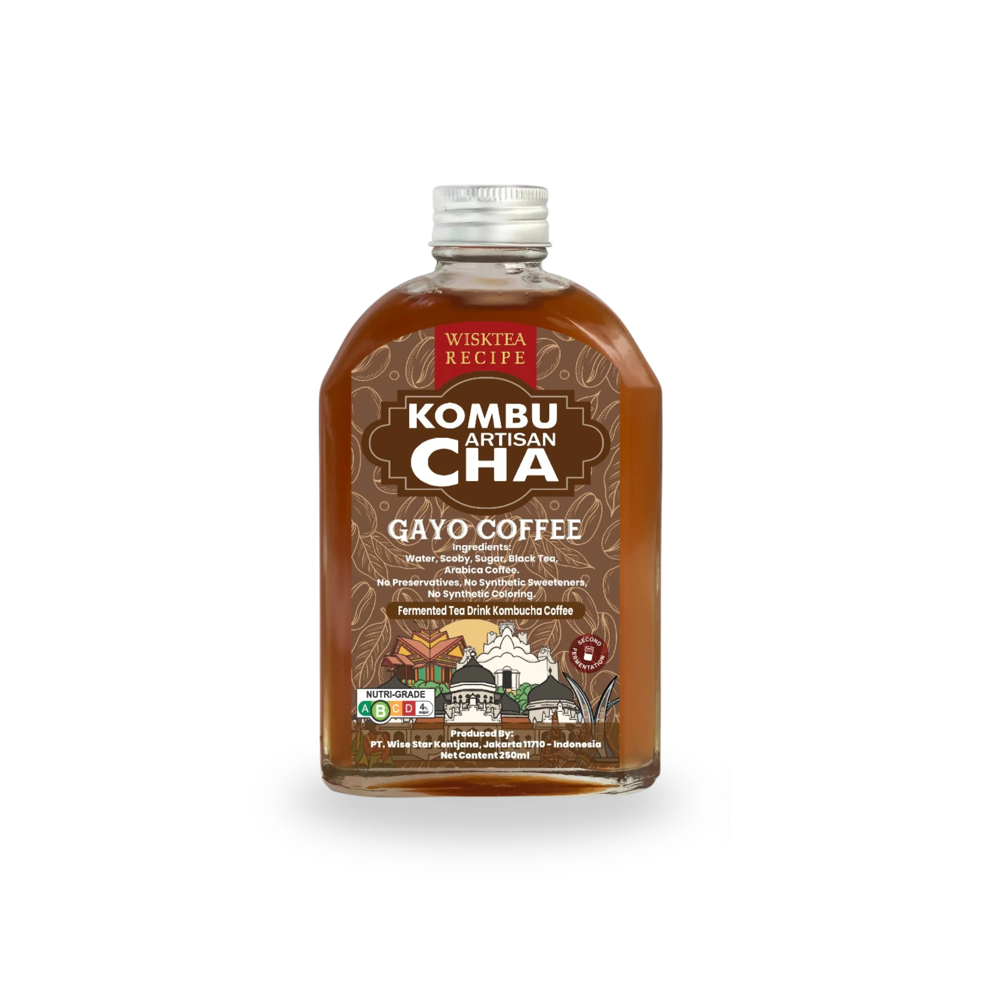 Gayo Coffee Kombucha – Energising Probiotic Drink