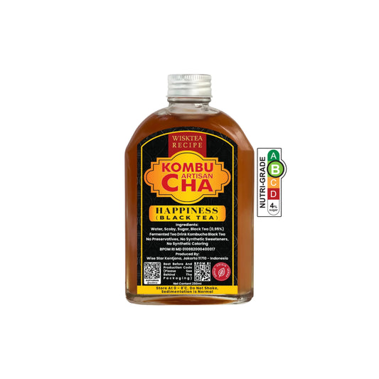 Happiness Black Tea Kombucha