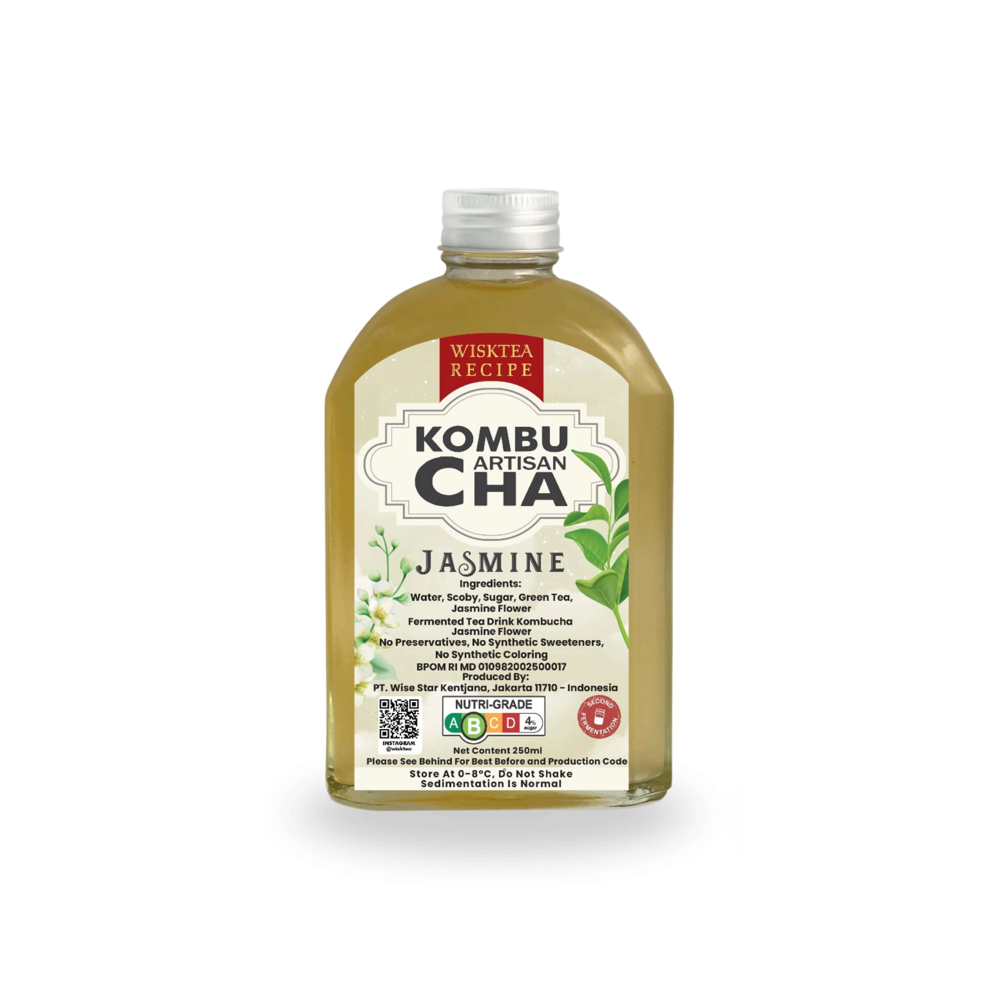 Jasmine Kombucha – Floral Probiotic Drink