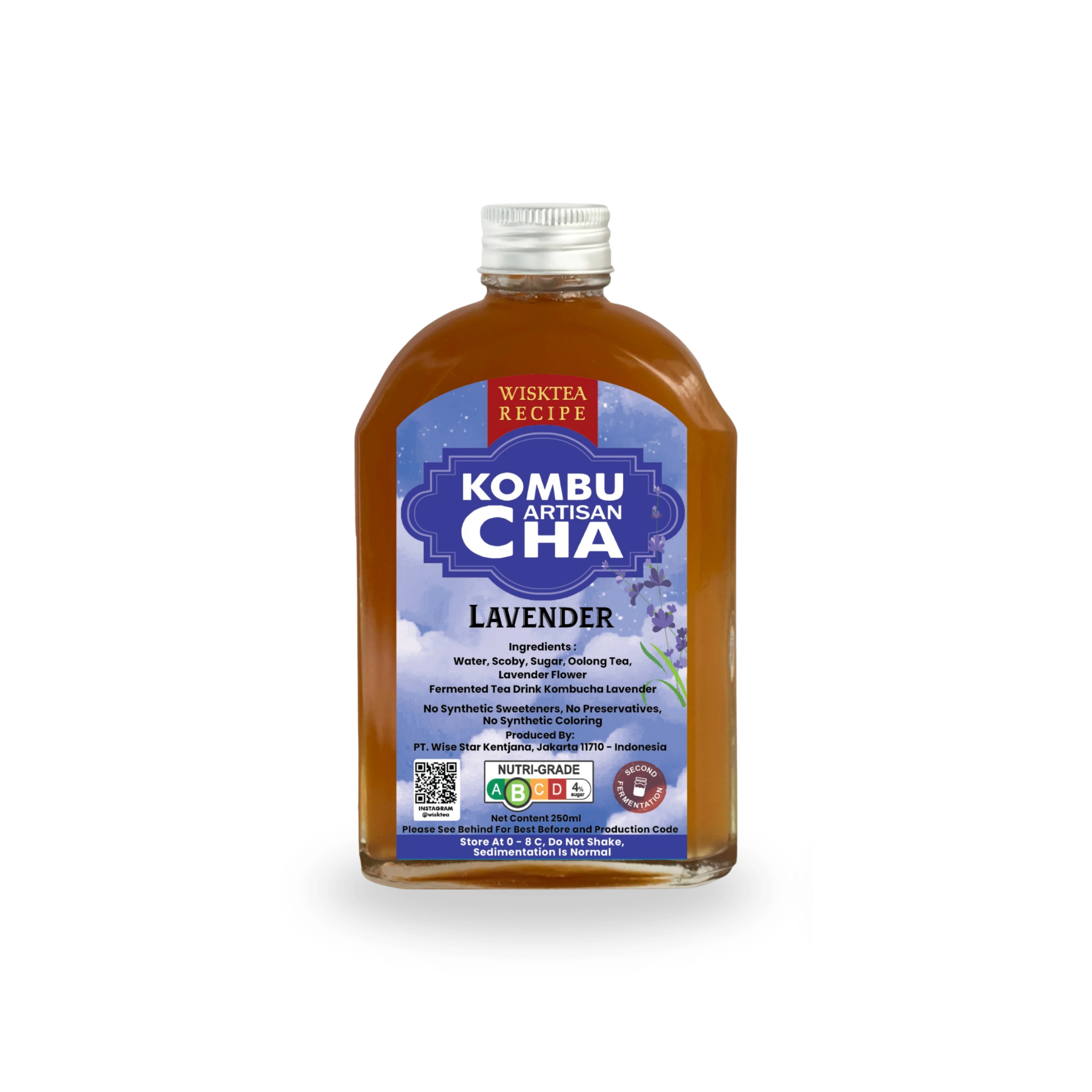 Lavender Kombucha – Calming Probiotic Drink