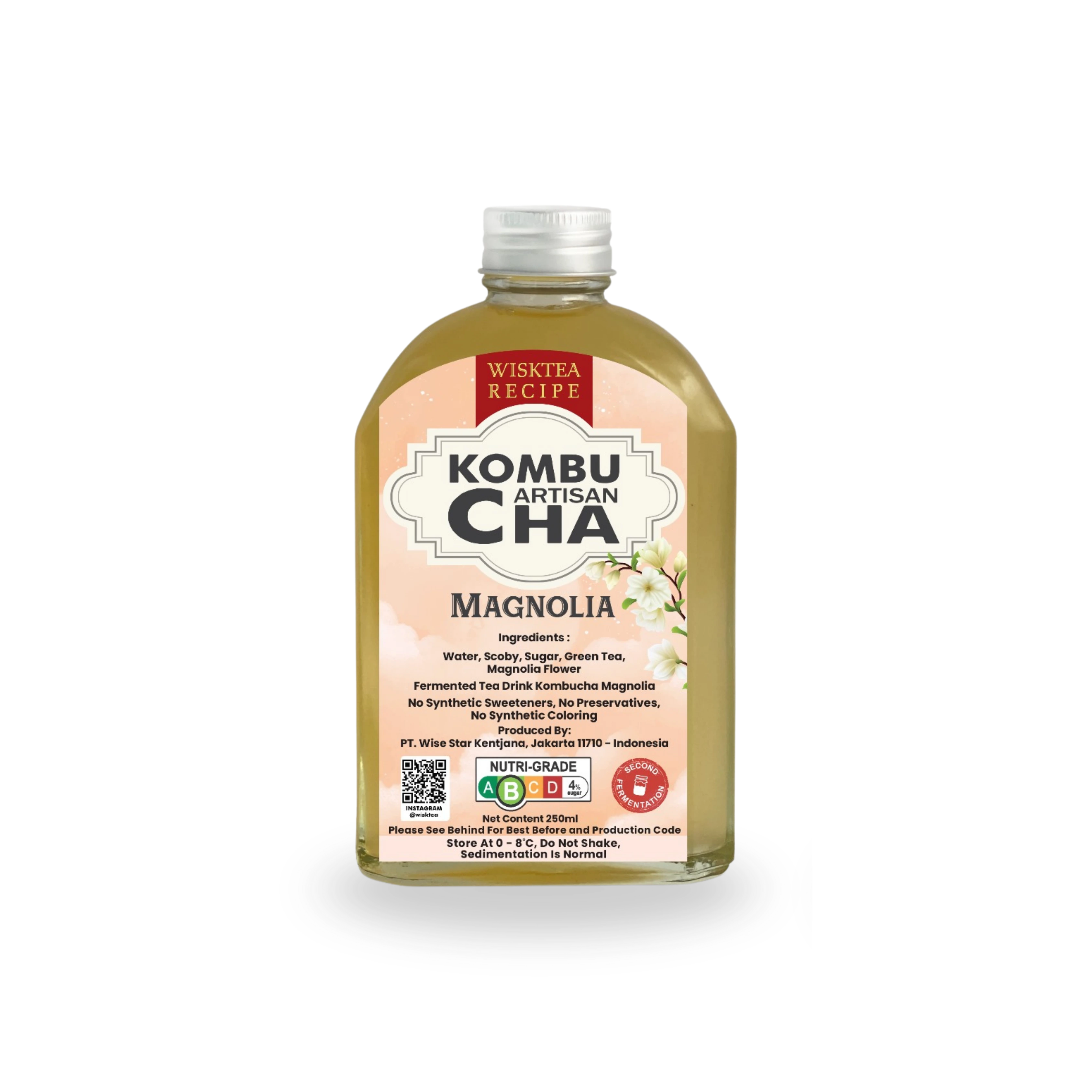 Magnolia Kombucha – Floral Probiotic Drink