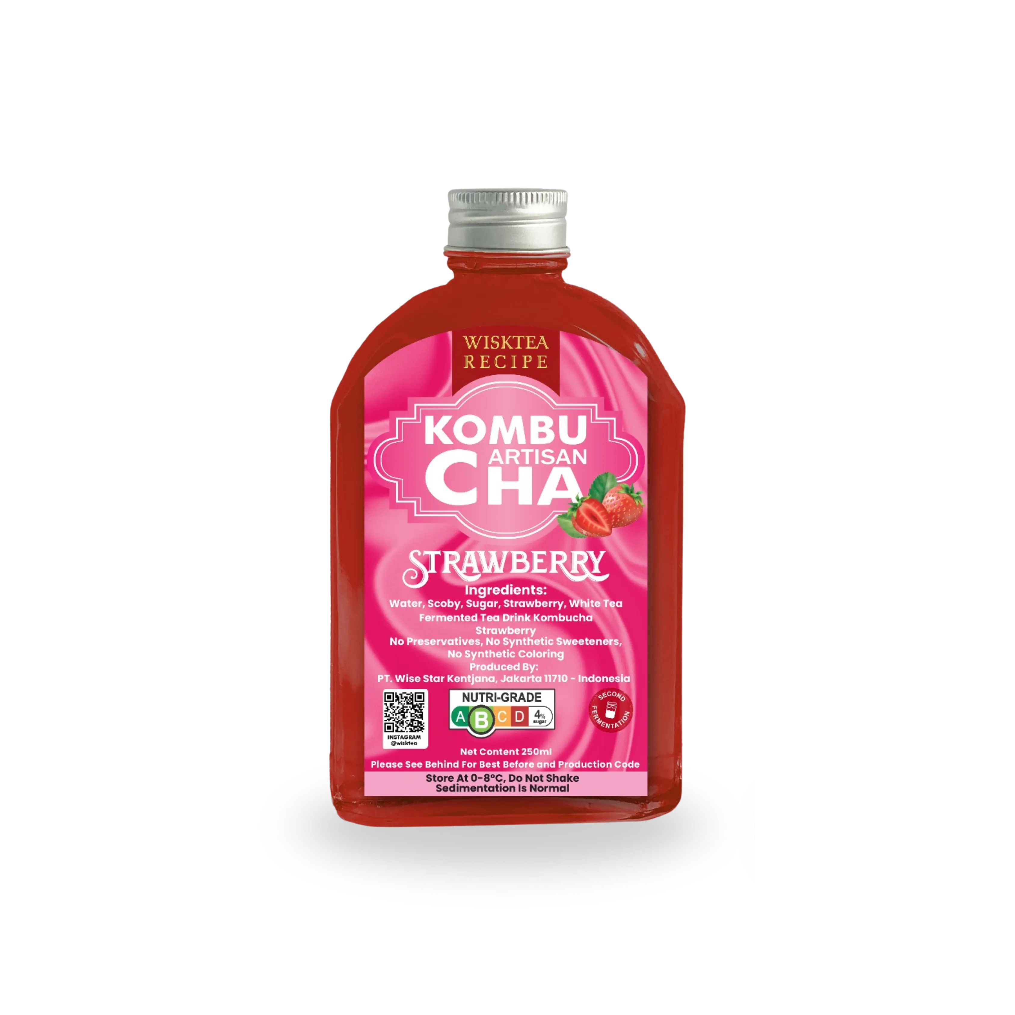 Strawberry Kombucha – Fruity Probiotic Drink